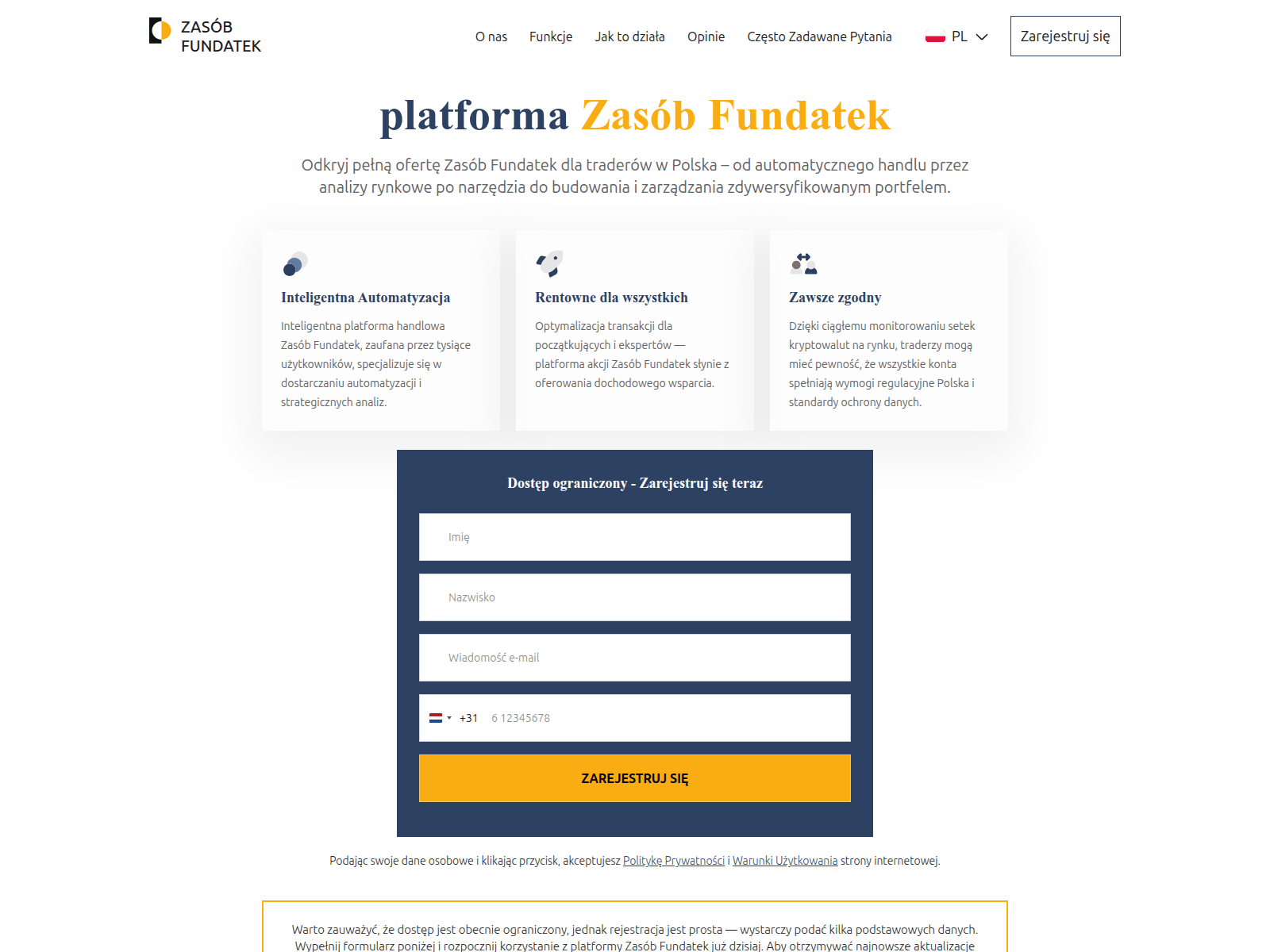 Screenshot of zasob-fundatek.com