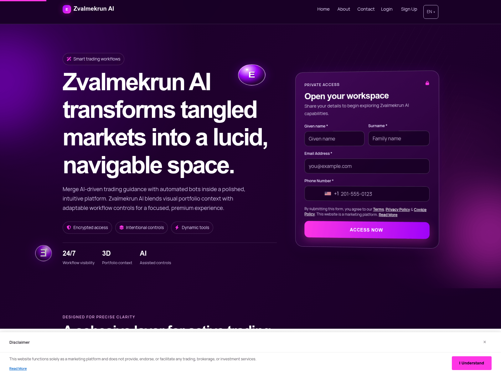 Screenshot of zvalmekrunai.digital