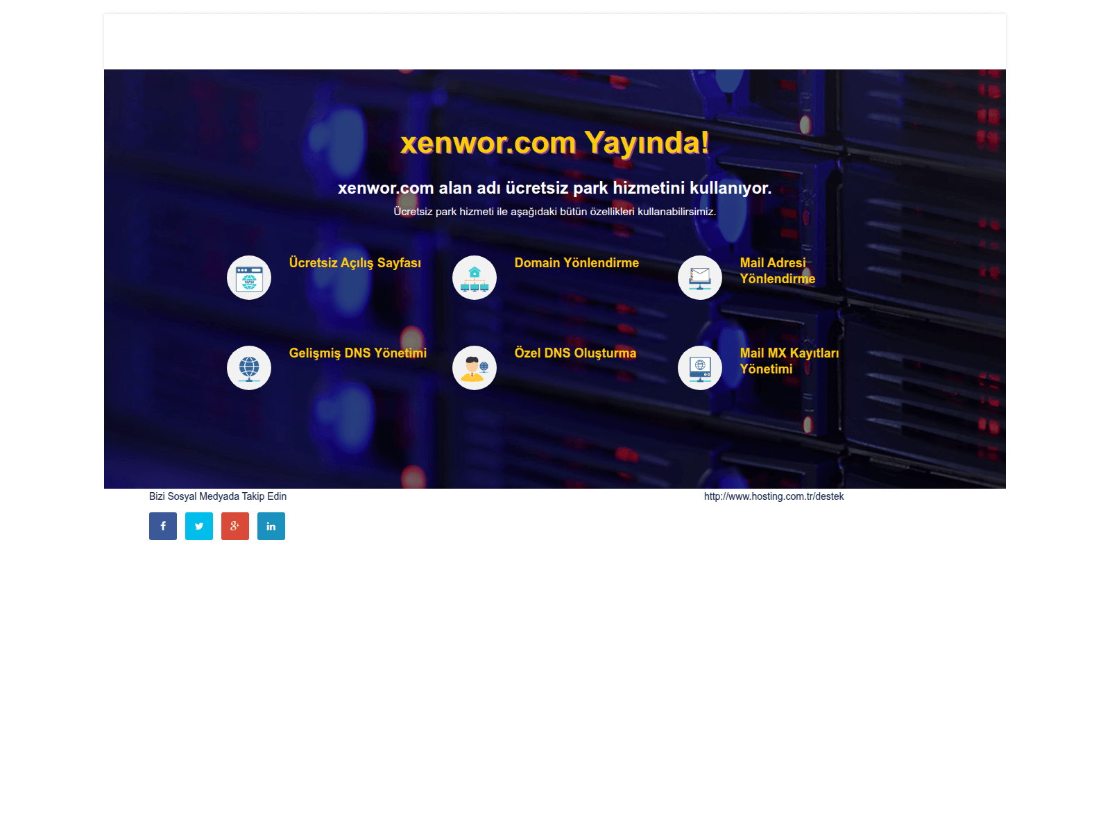 Screenshot of xenwor.com