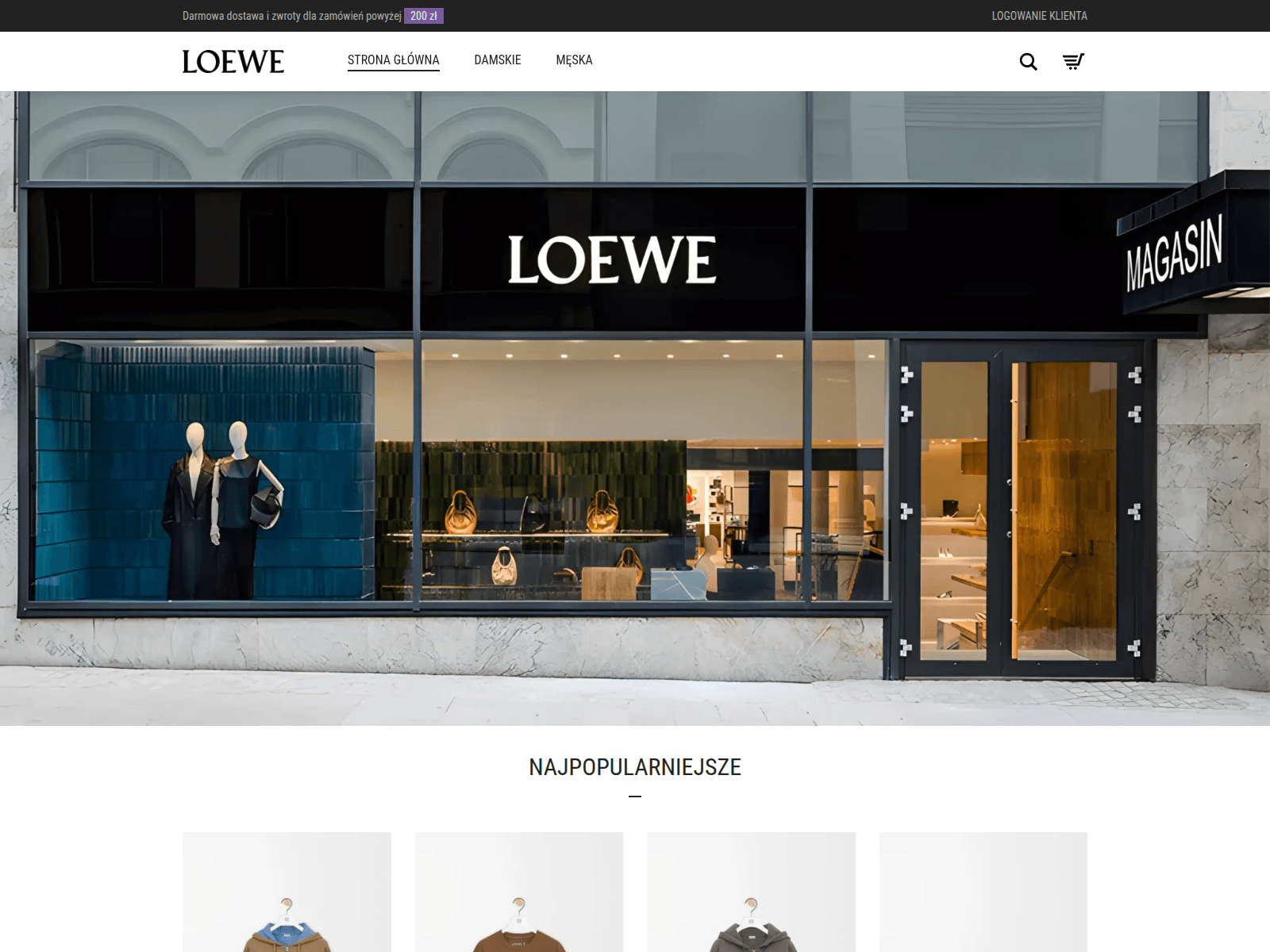 Screenshot of loewes.pl