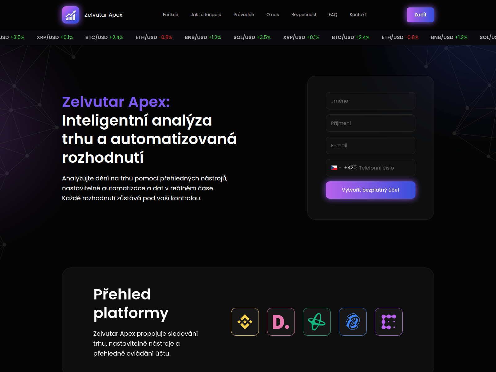 Screenshot of zelvutarapex.com