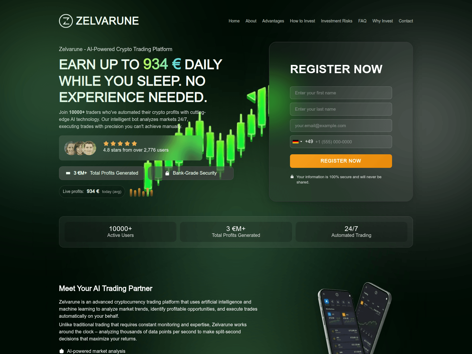Screenshot of zelvarune.com
