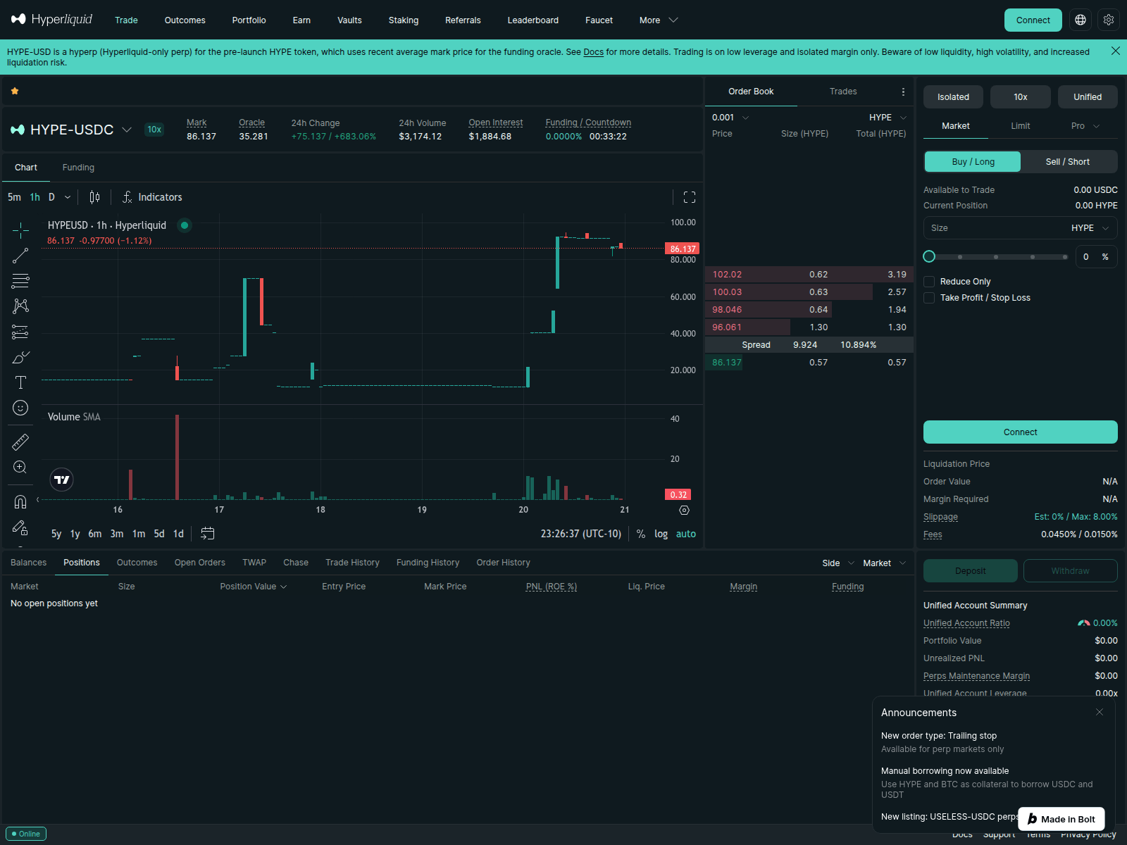 Screenshot of hyperliquid.ltd