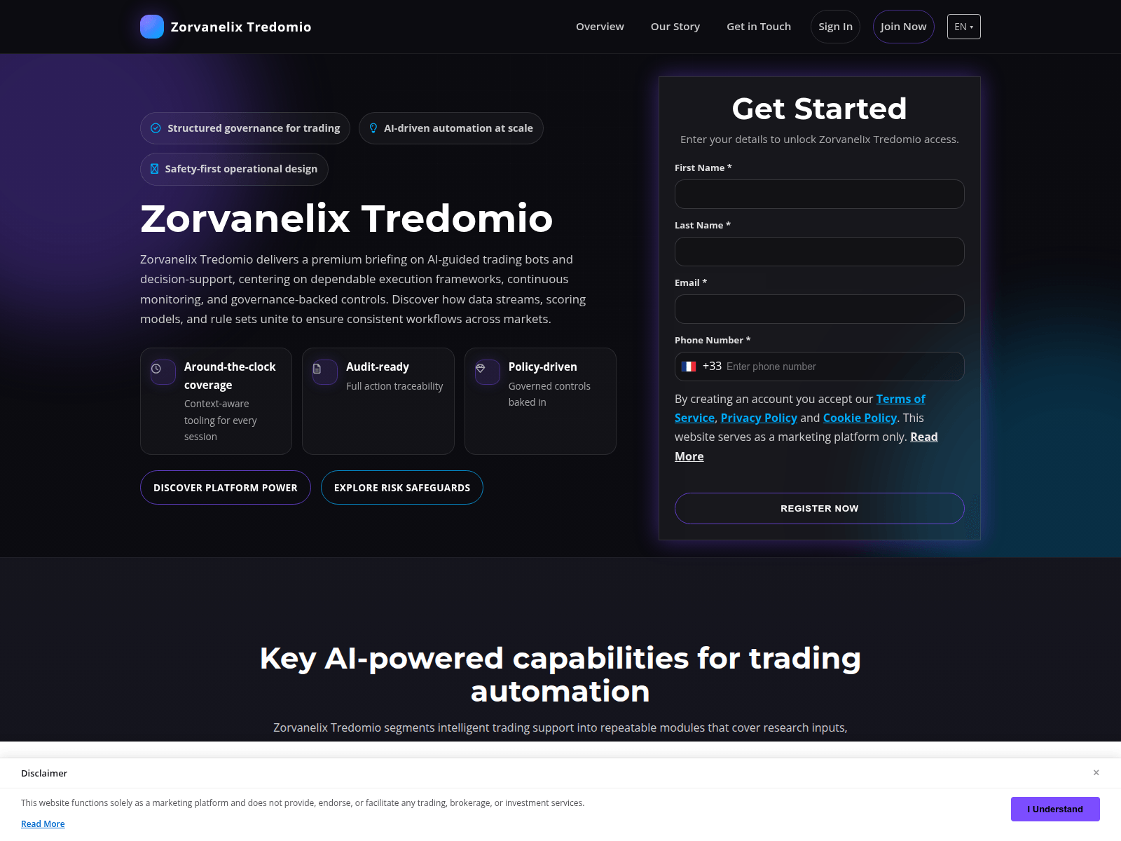 Screenshot of zorvanelixtredomio.pro