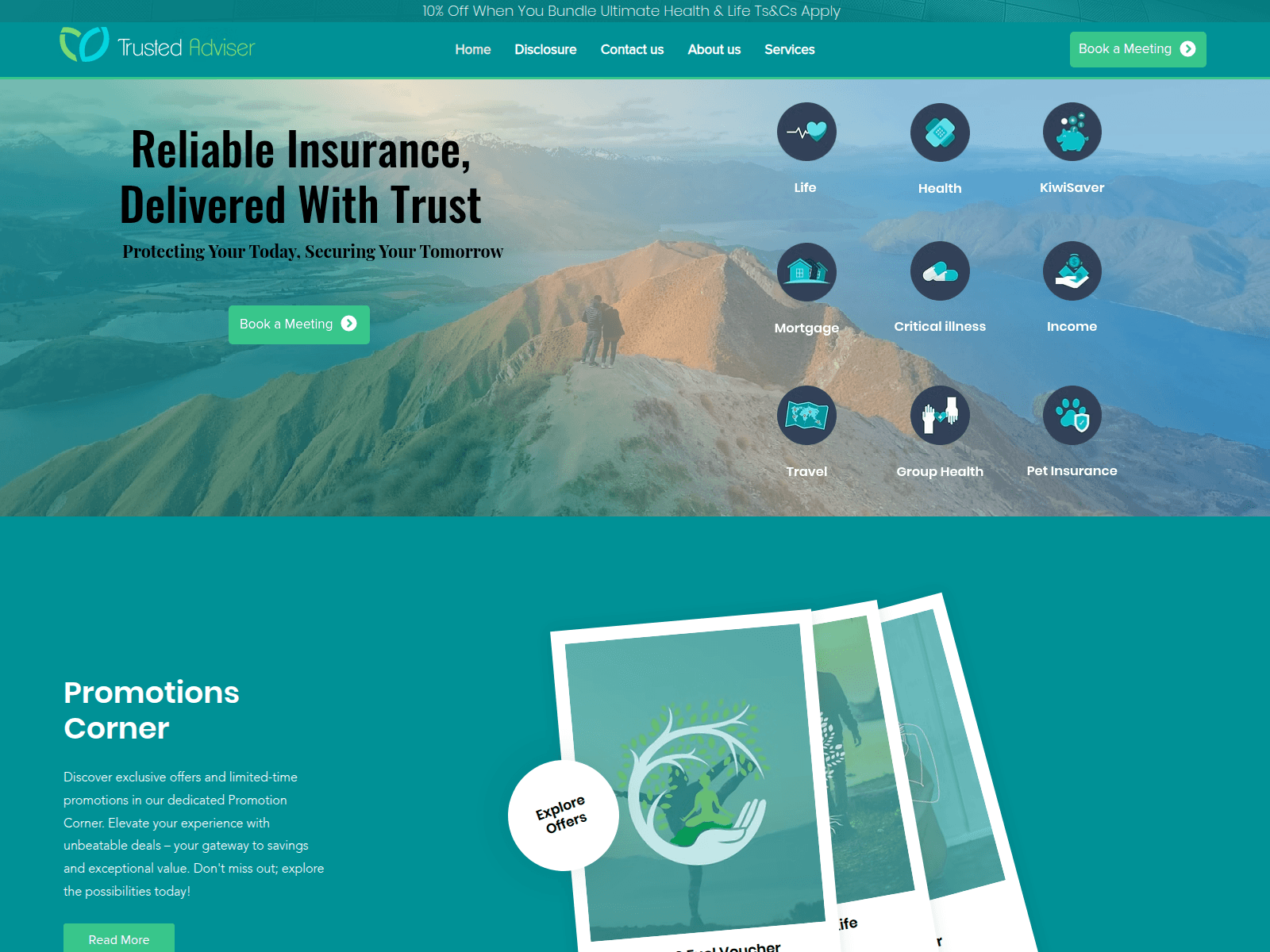 Screenshot of trustedadviser.co.nz