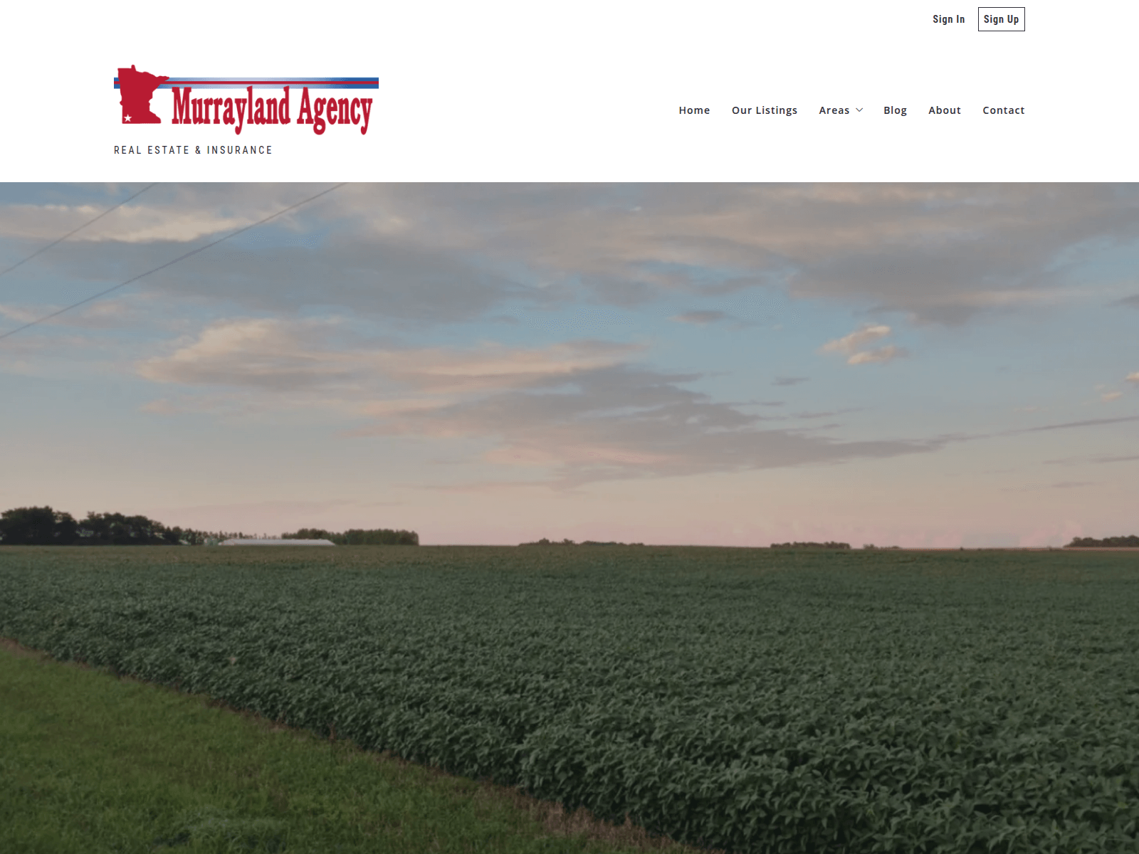 Screenshot of murraylandagencyinc.com