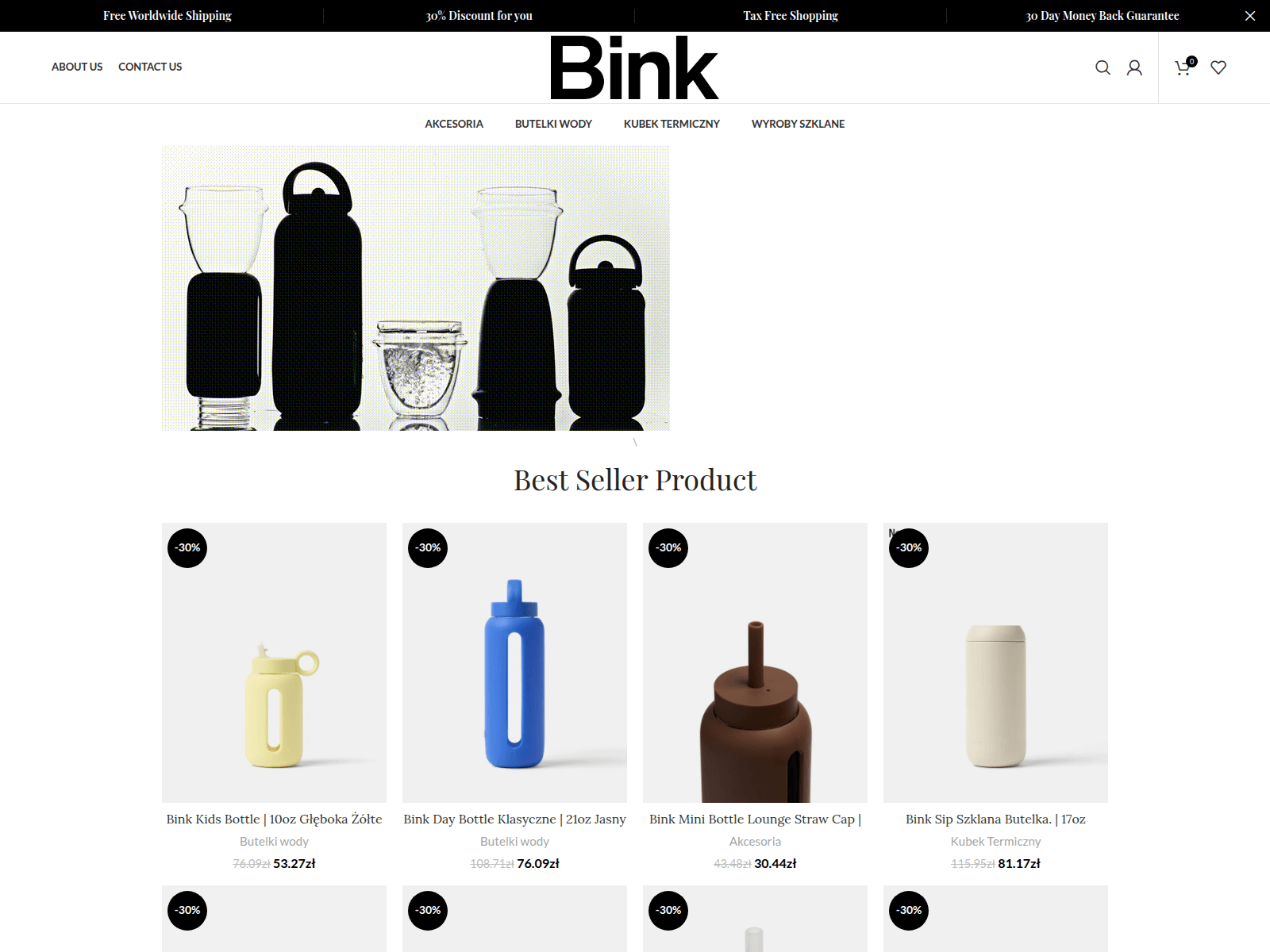 Screenshot of binkbottlepolska.com