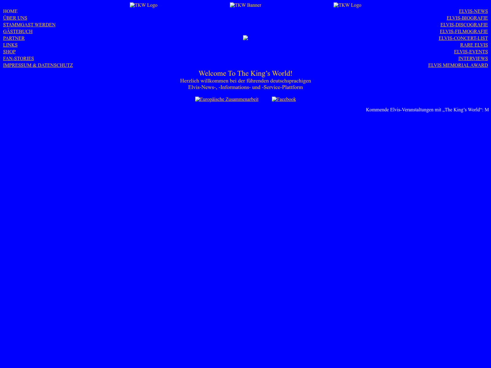 Screenshot of thekingsworld.de