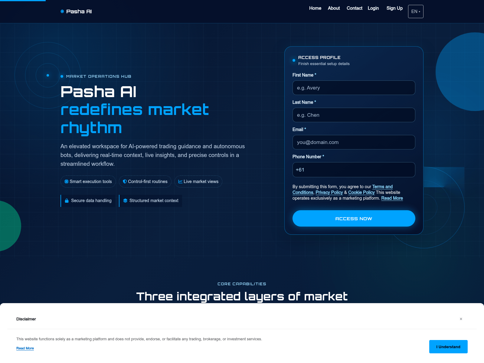 Screenshot of pashaai.digital