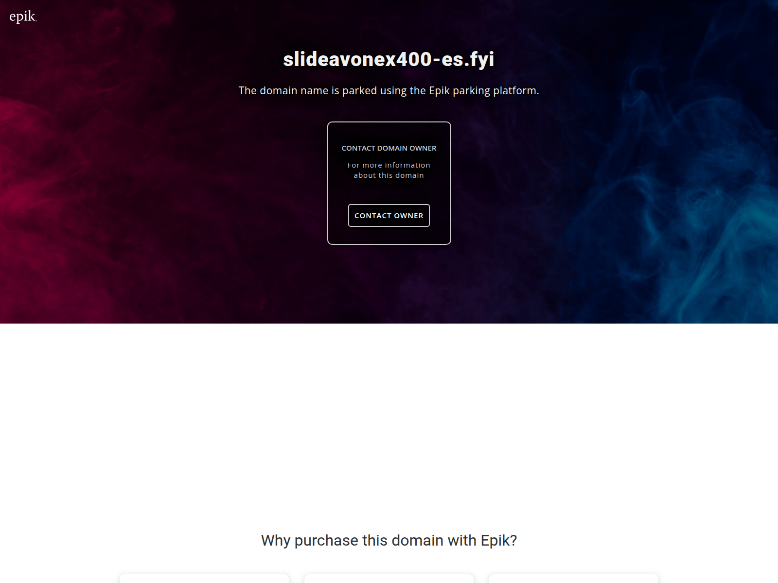 Screenshot of slideavonex400-es.fyi
