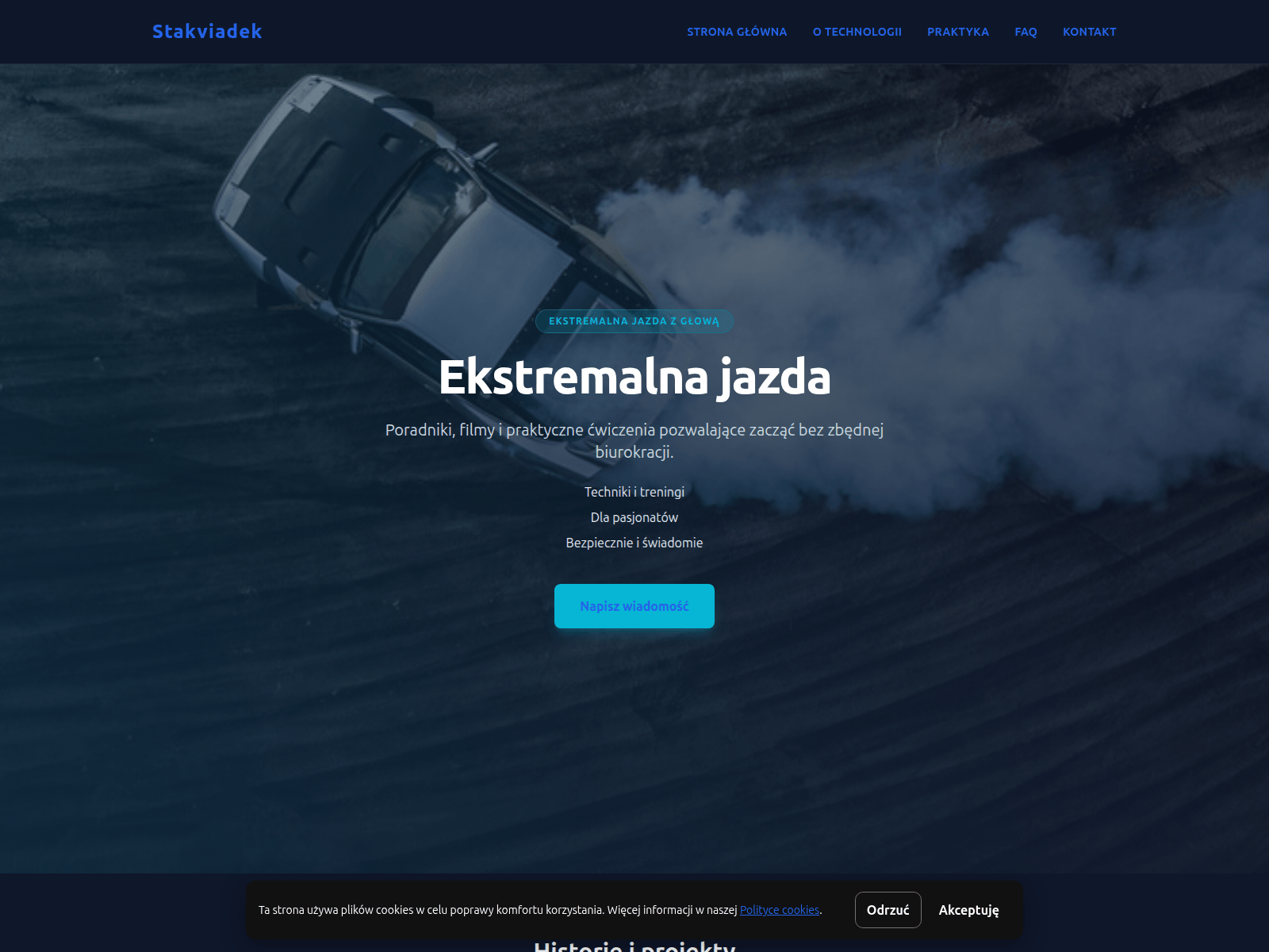 Screenshot of stakviadek.site