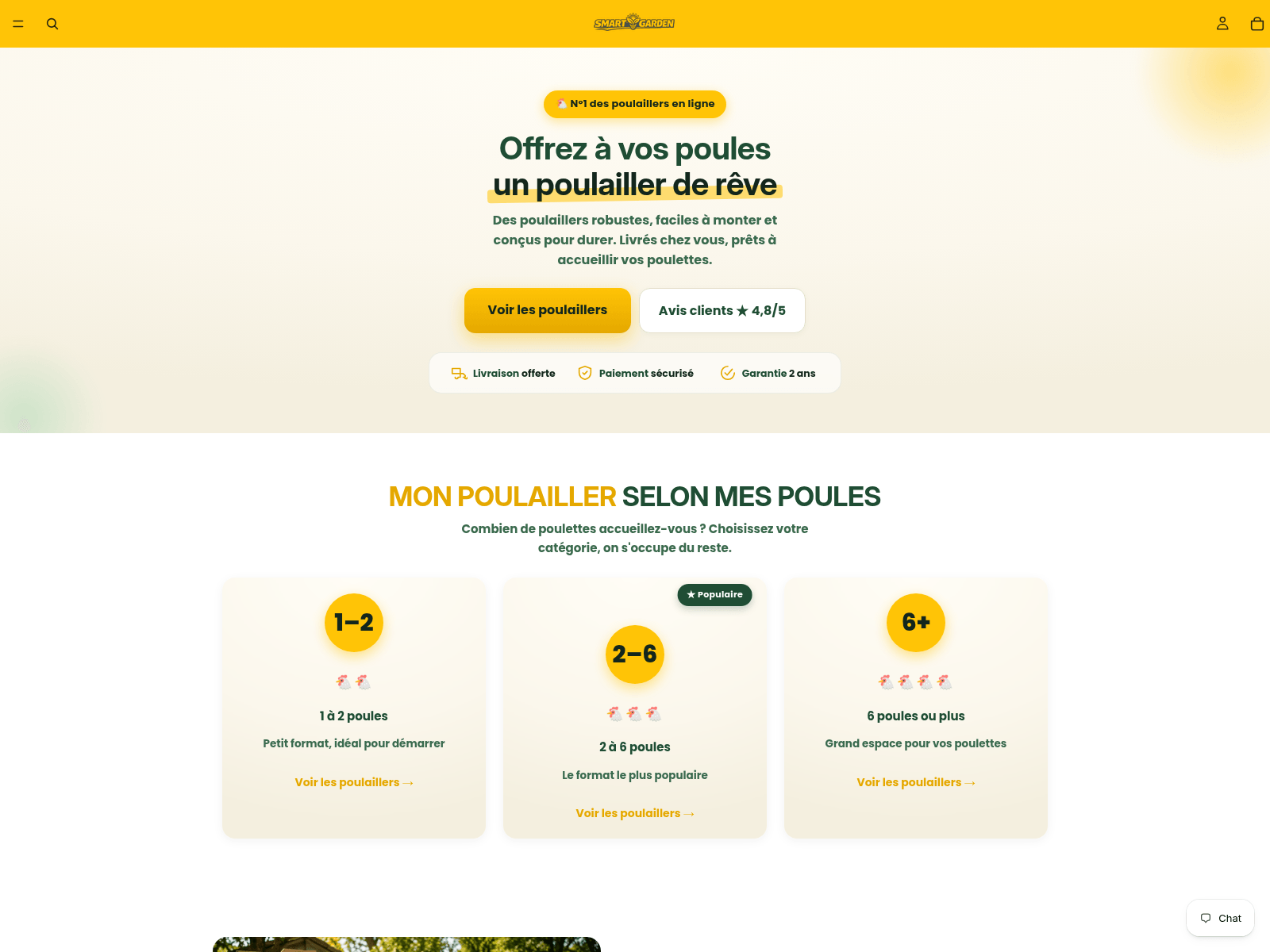Screenshot of smartgardenfr.com