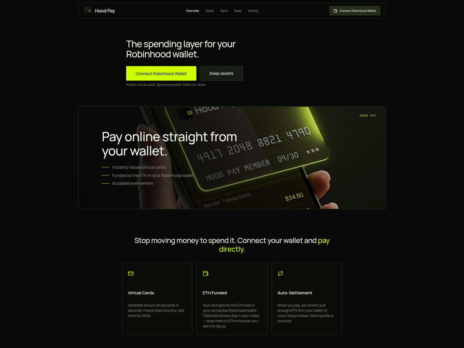 Screenshot of hoodpay.lol