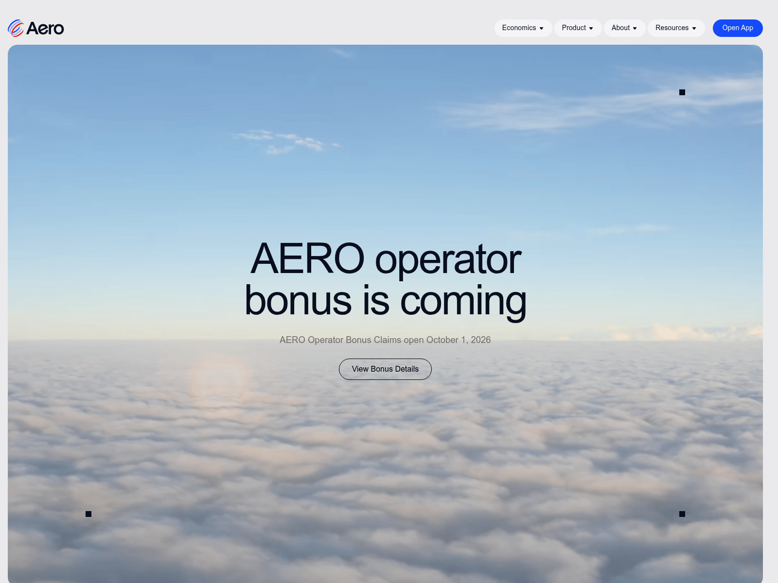 Screenshot of aerodrones.finance