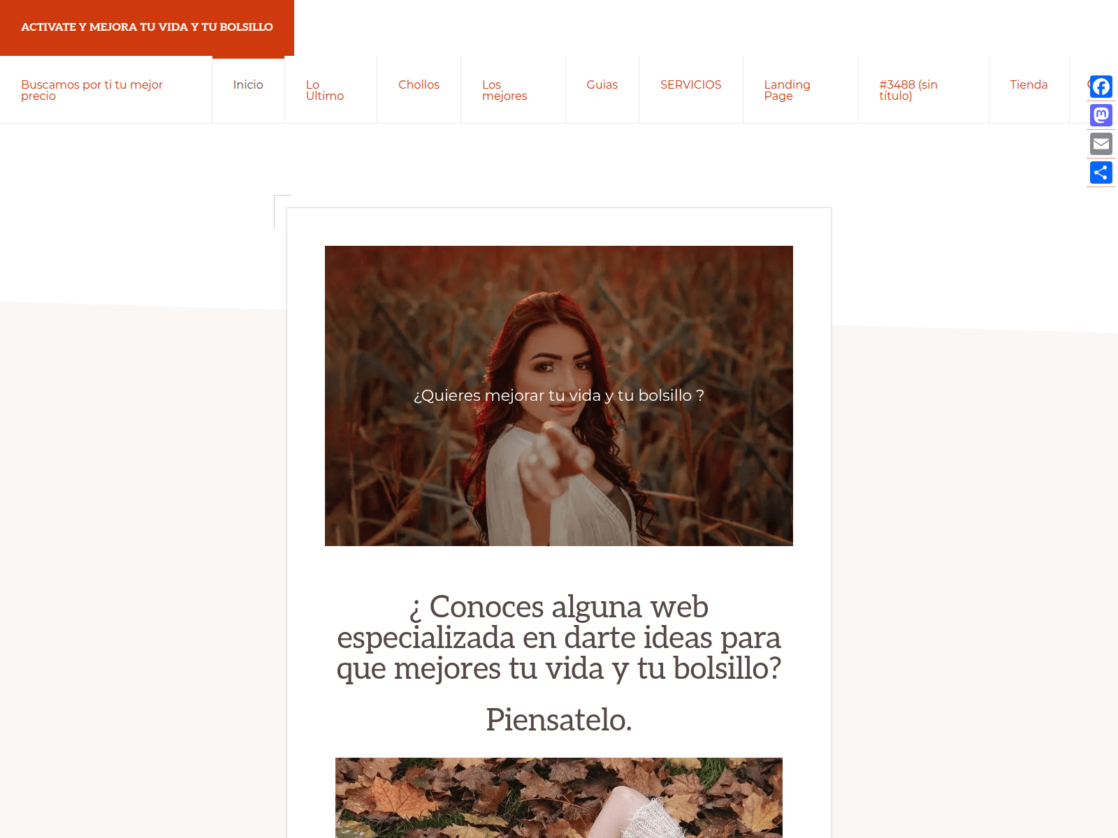 Screenshot of mejorprecio.eu