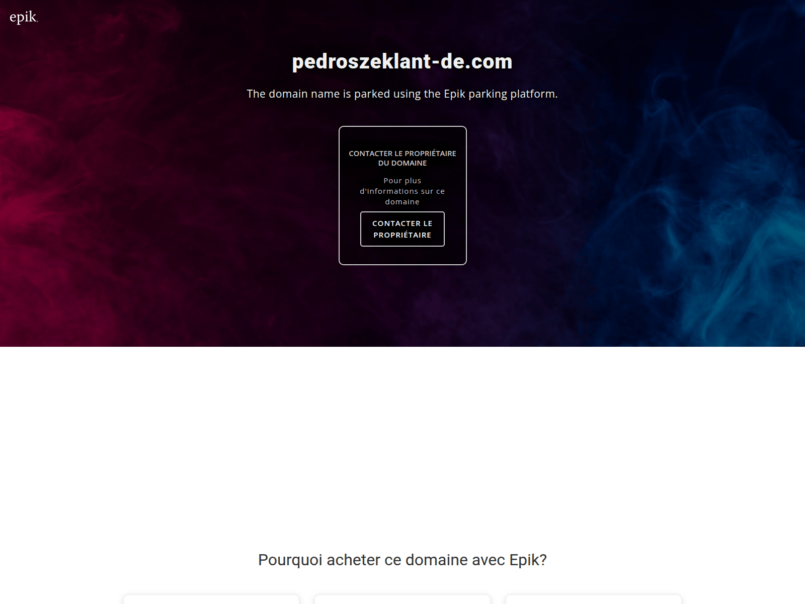 Screenshot of pedroszeklant-de.com