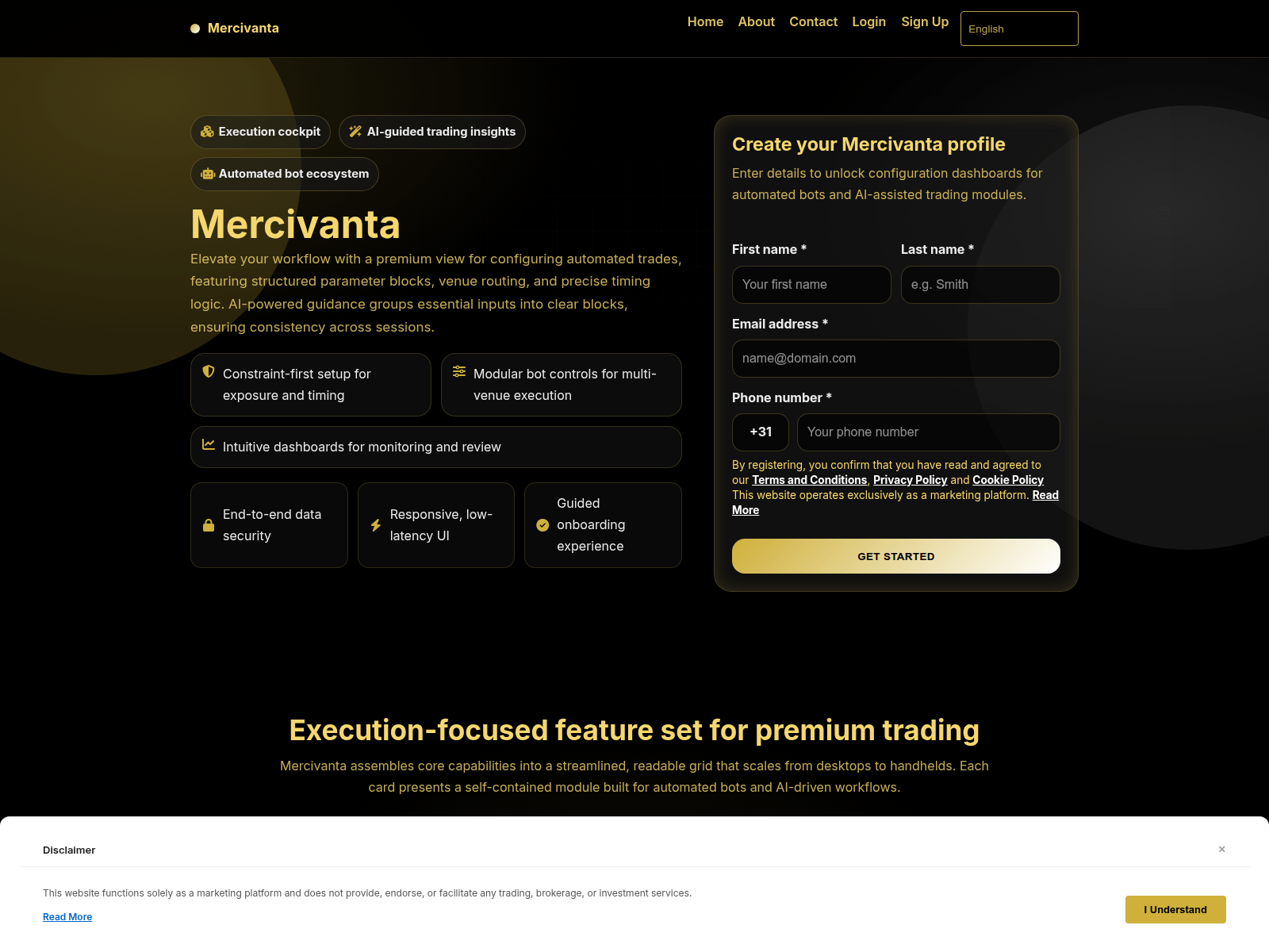 Screenshot of mercivanta.digital