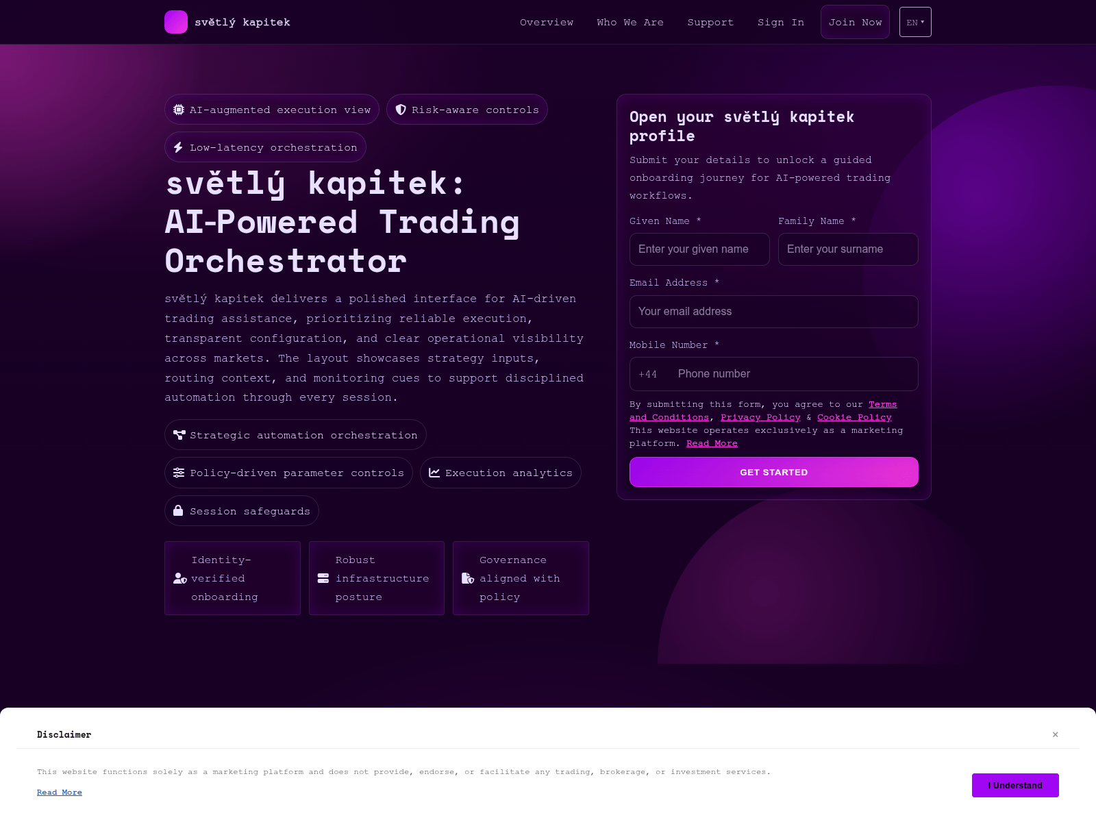 Screenshot of svetlykapitek.click