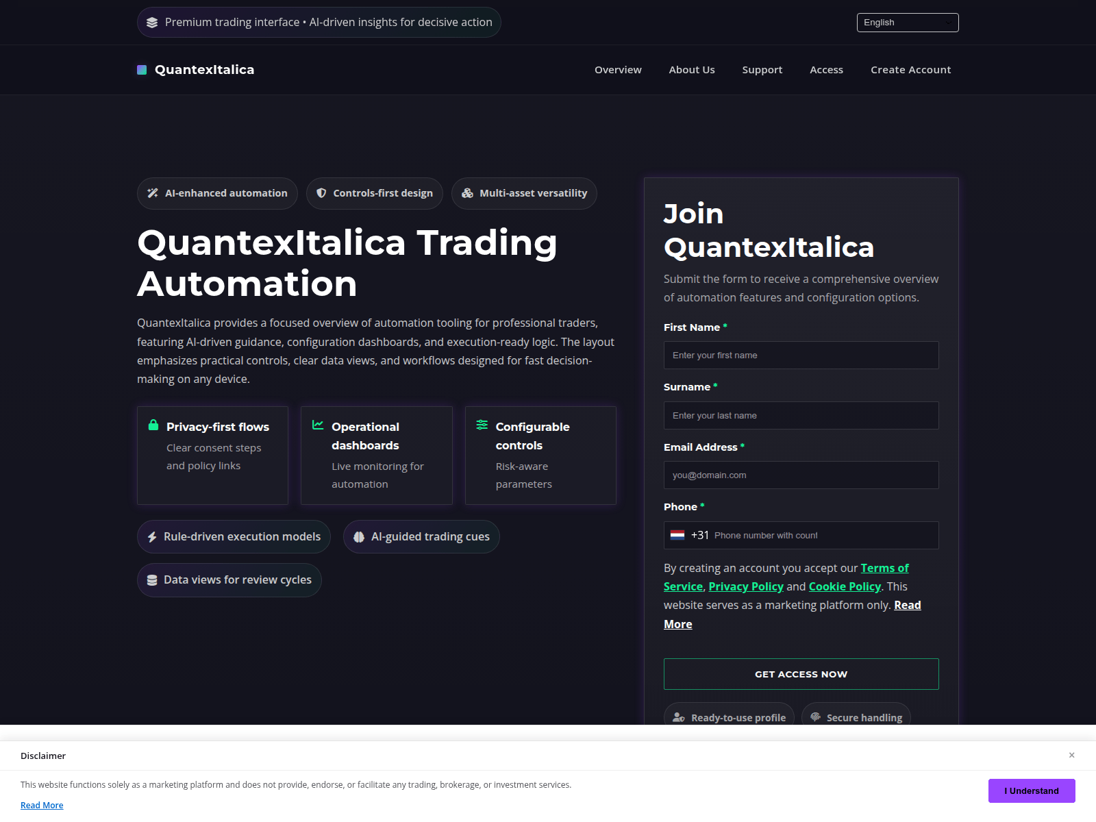 Screenshot of quantexitalica-soft.com