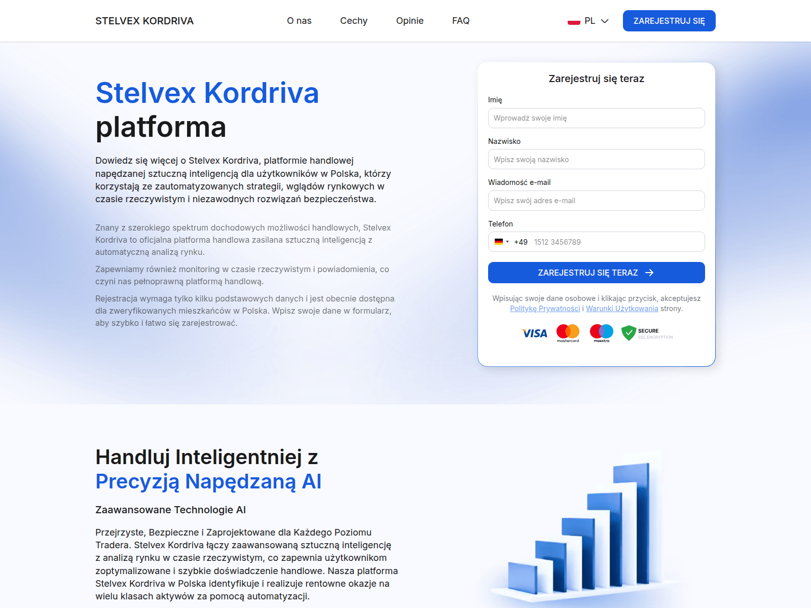 Screenshot of stelvex-kordriva.com