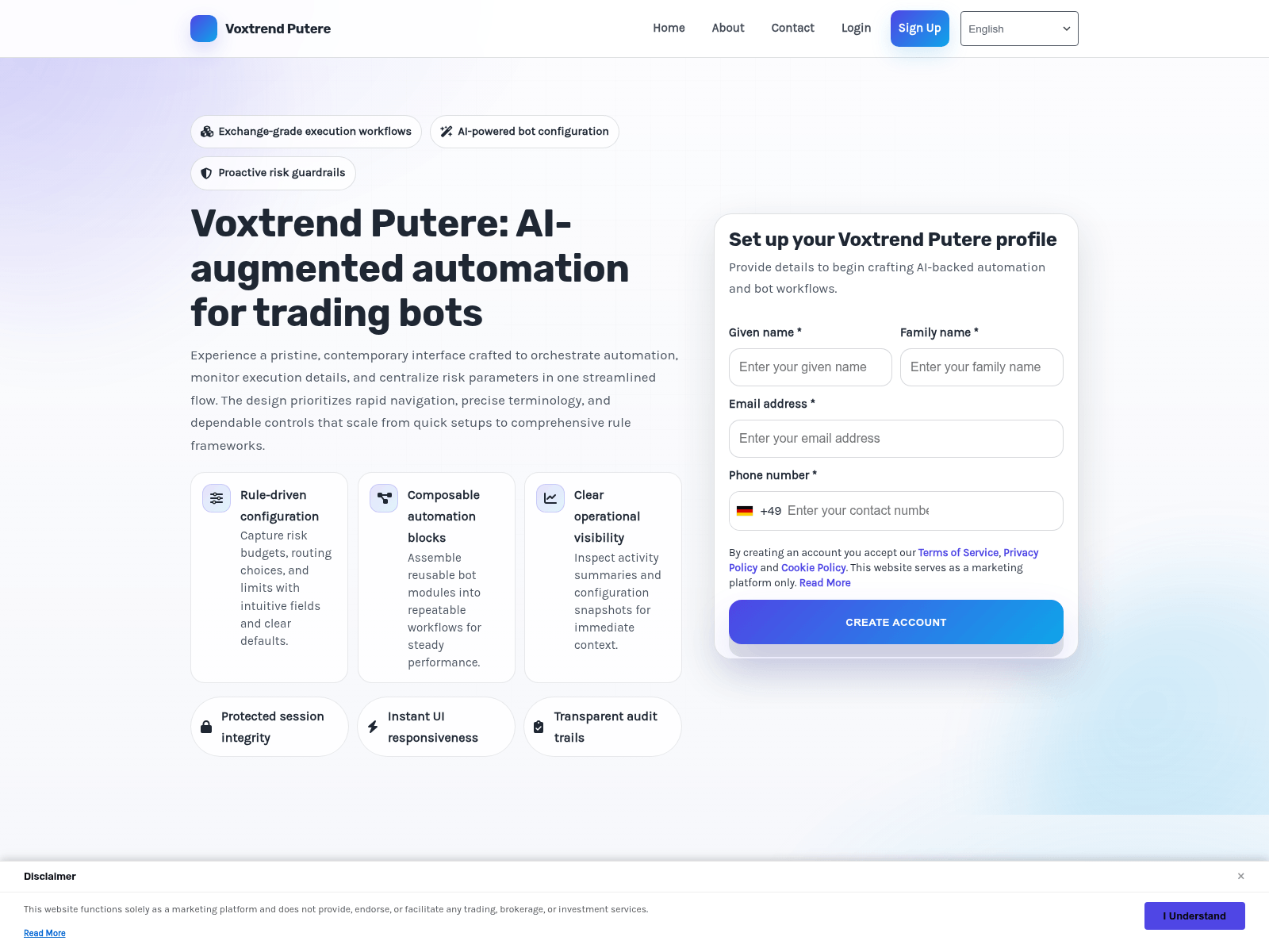 Screenshot of voxtrendputere.pro