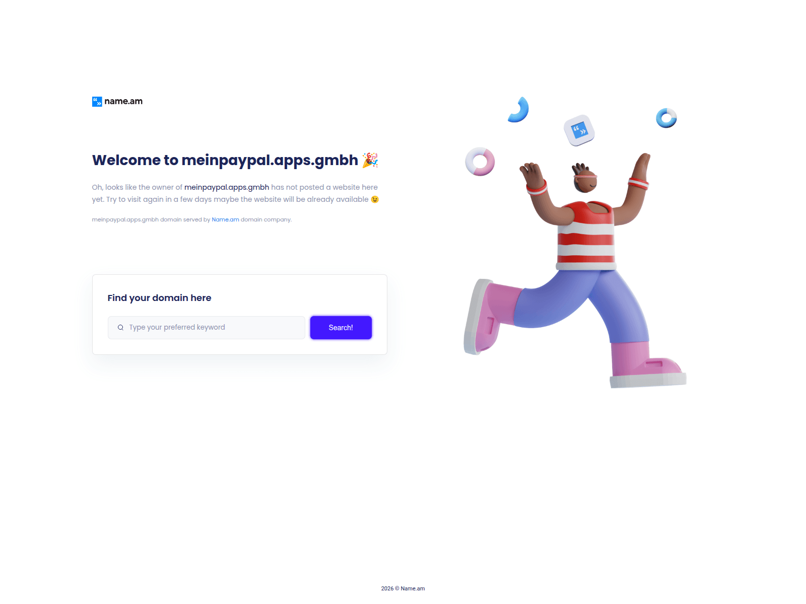 Screenshot of meinpaypal.apps.gmbh