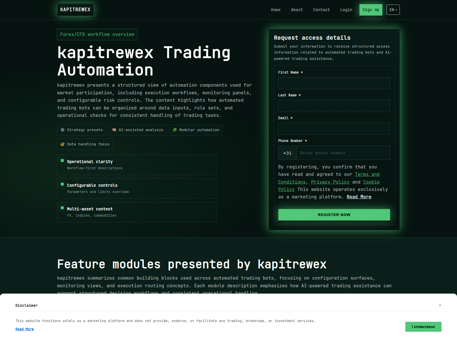 Screenshot of kapitrewex.digital