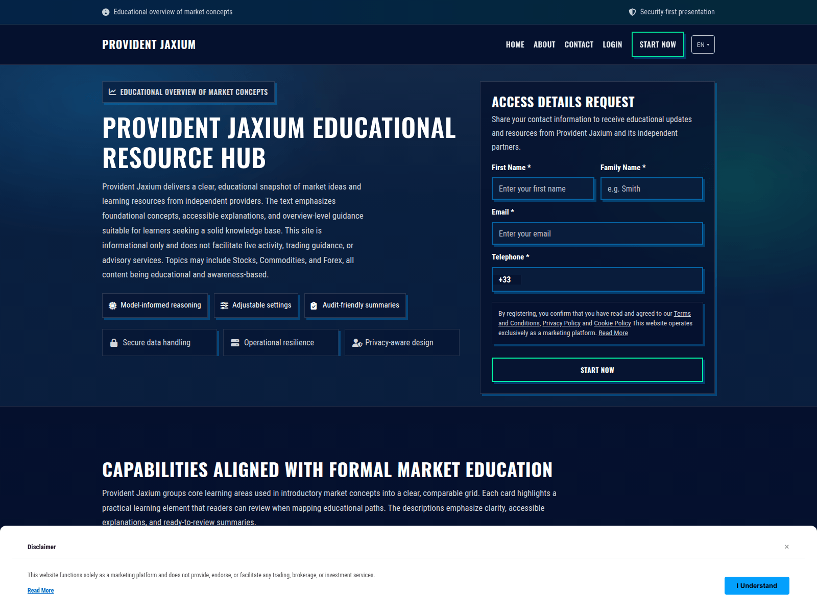 Screenshot of providentjaxiumsoftware.com