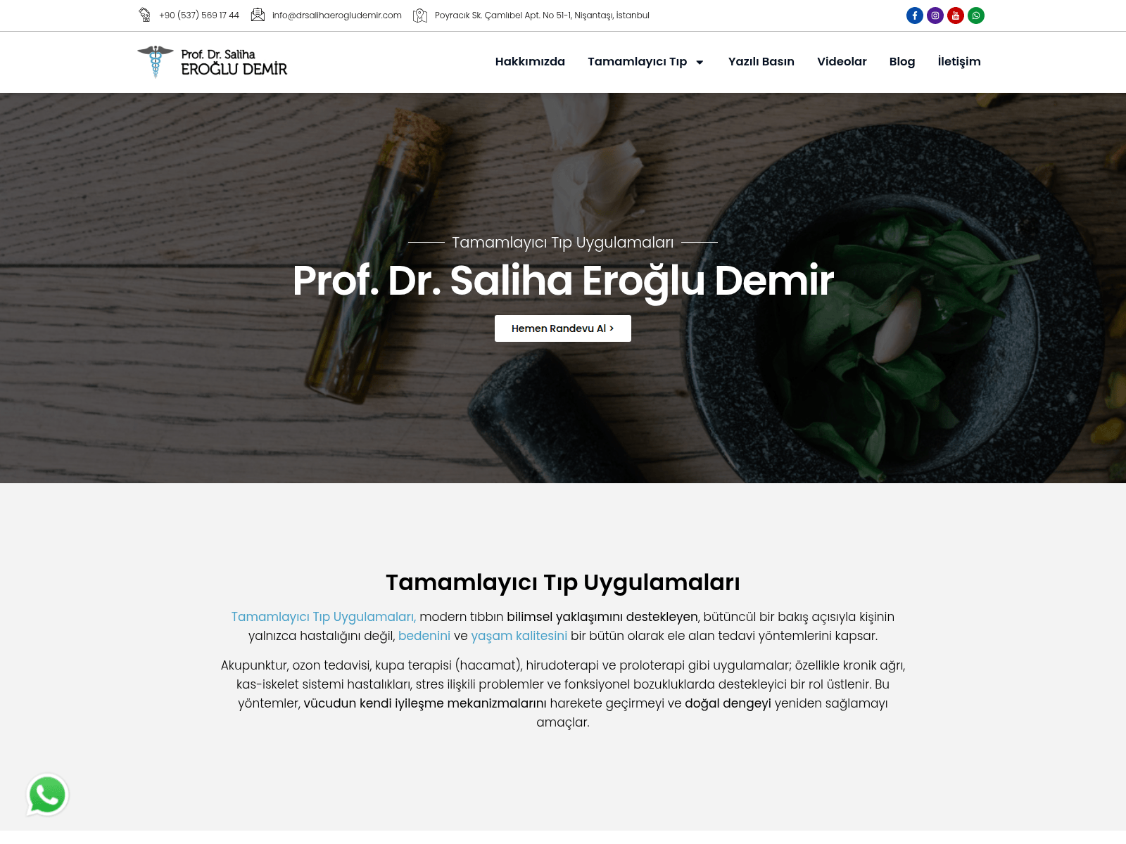 Screenshot of tamamlayicitip.com