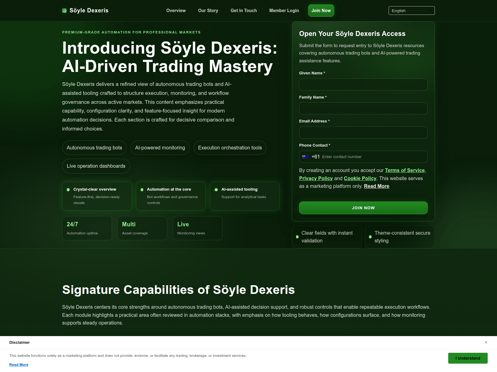 Screenshot of soyle-dexerispro.com