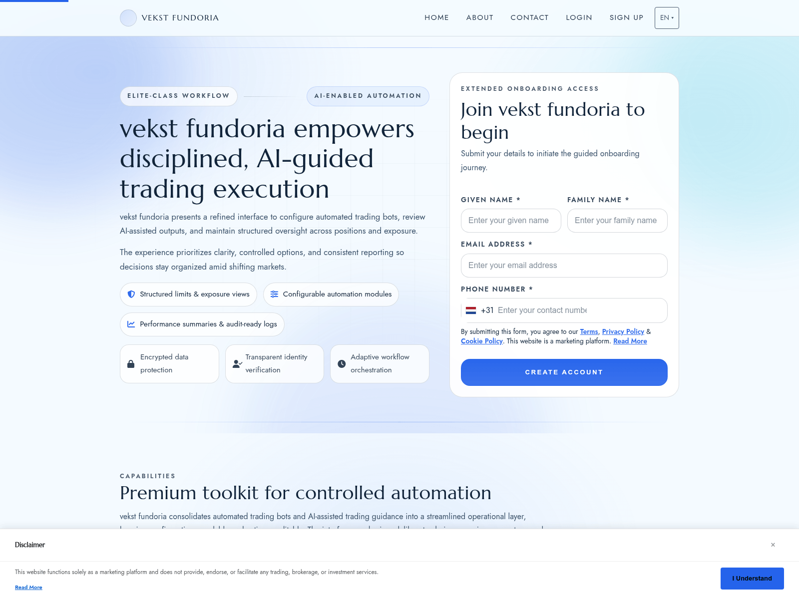Screenshot of vekstfundoria.click