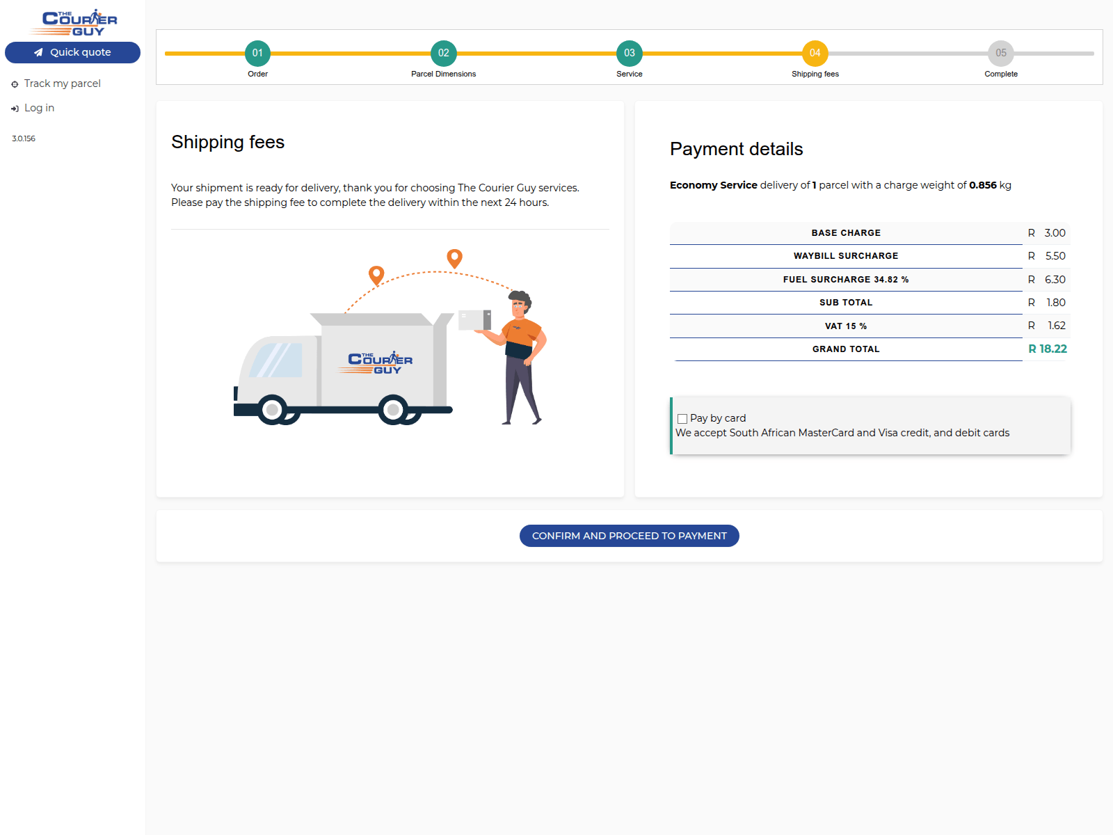 Screenshot of cummingstransport.com