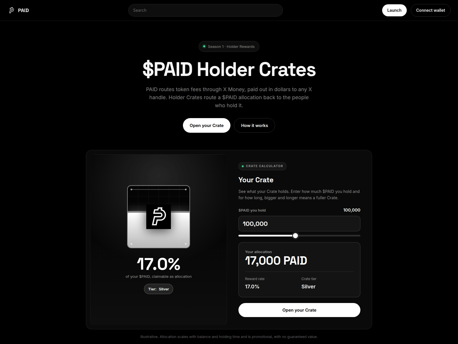 Screenshot of holder-usepaid.xyz