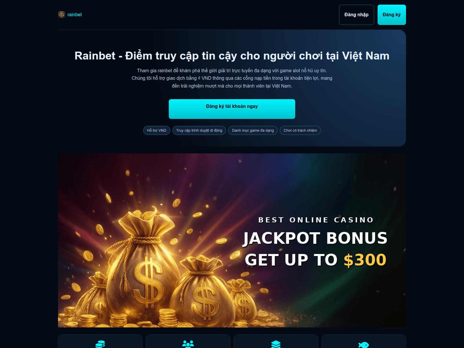 Screenshot of exrainbet.net
