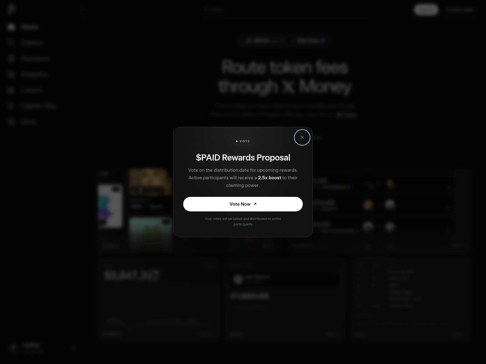 Screenshot of usepaid-proposal.xyz