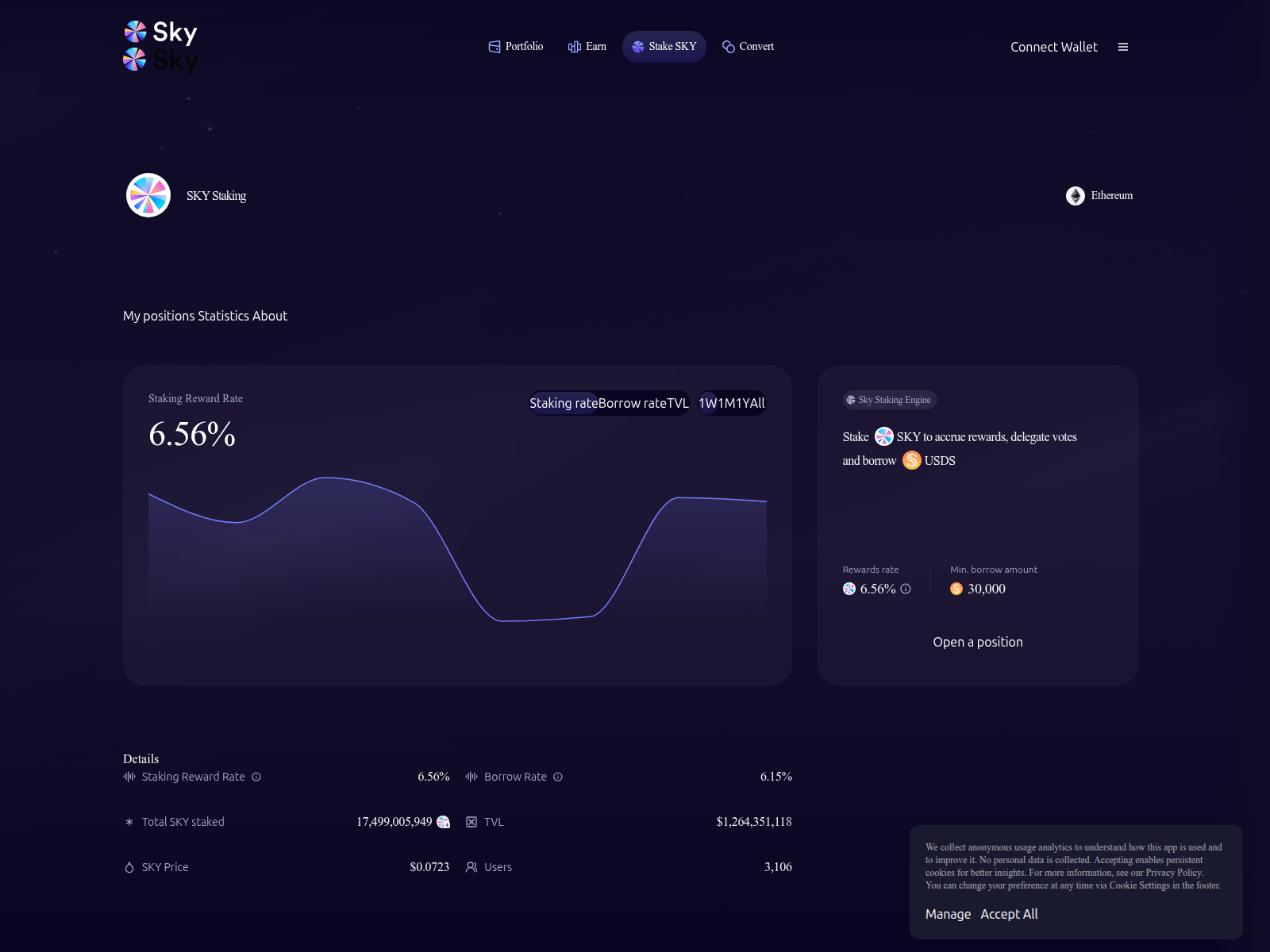Screenshot of skymoney.digital