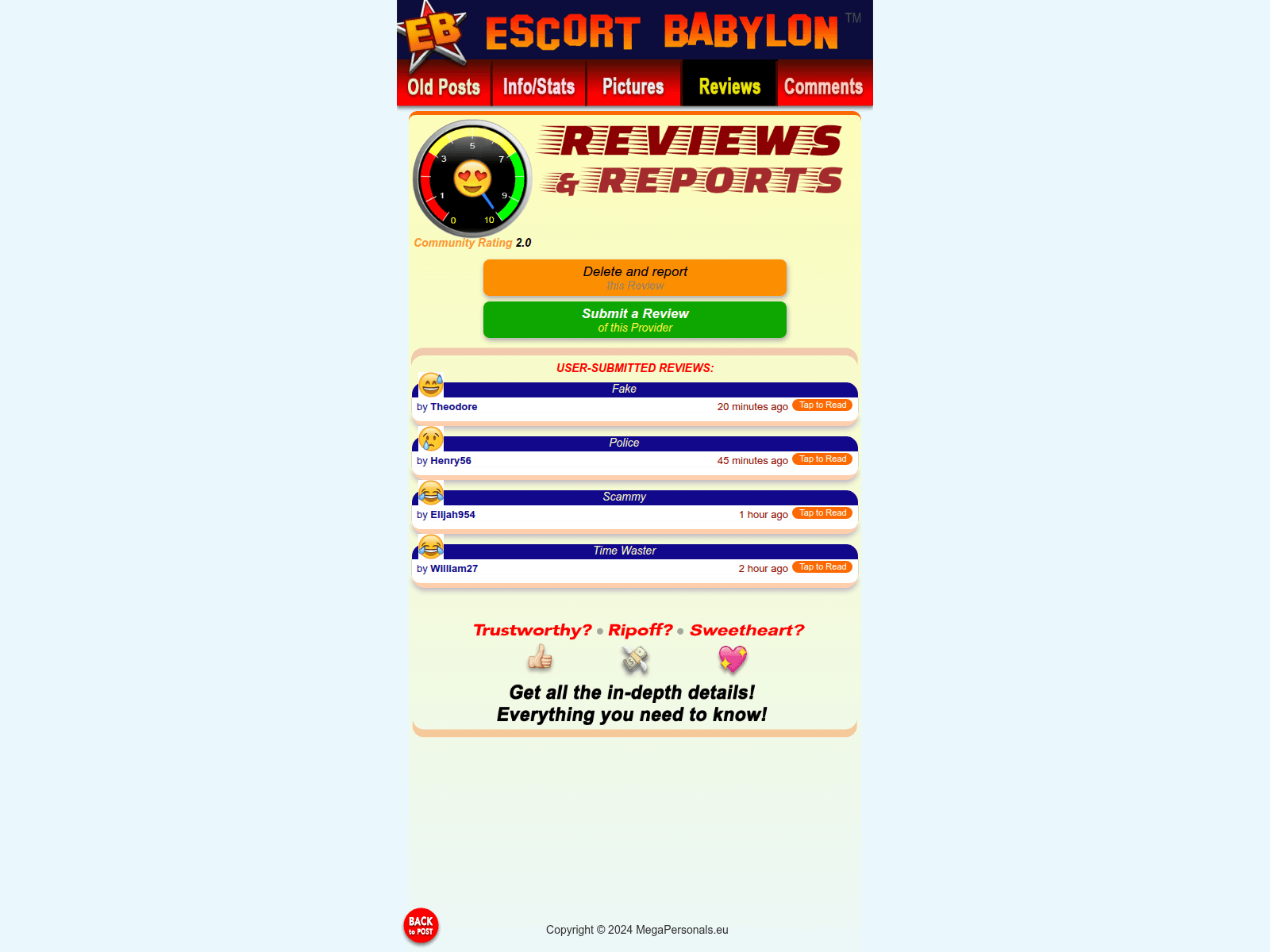 Screenshot of escortbabylone-review.us