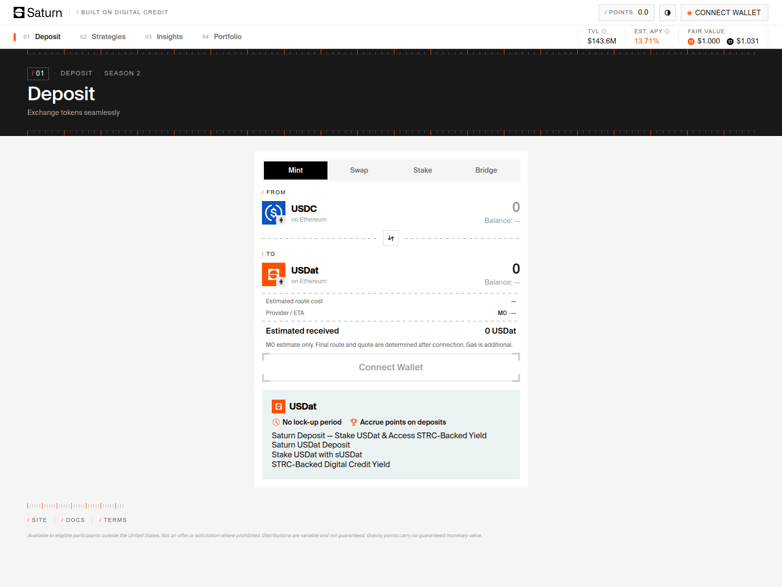Screenshot of saturncredit.icu