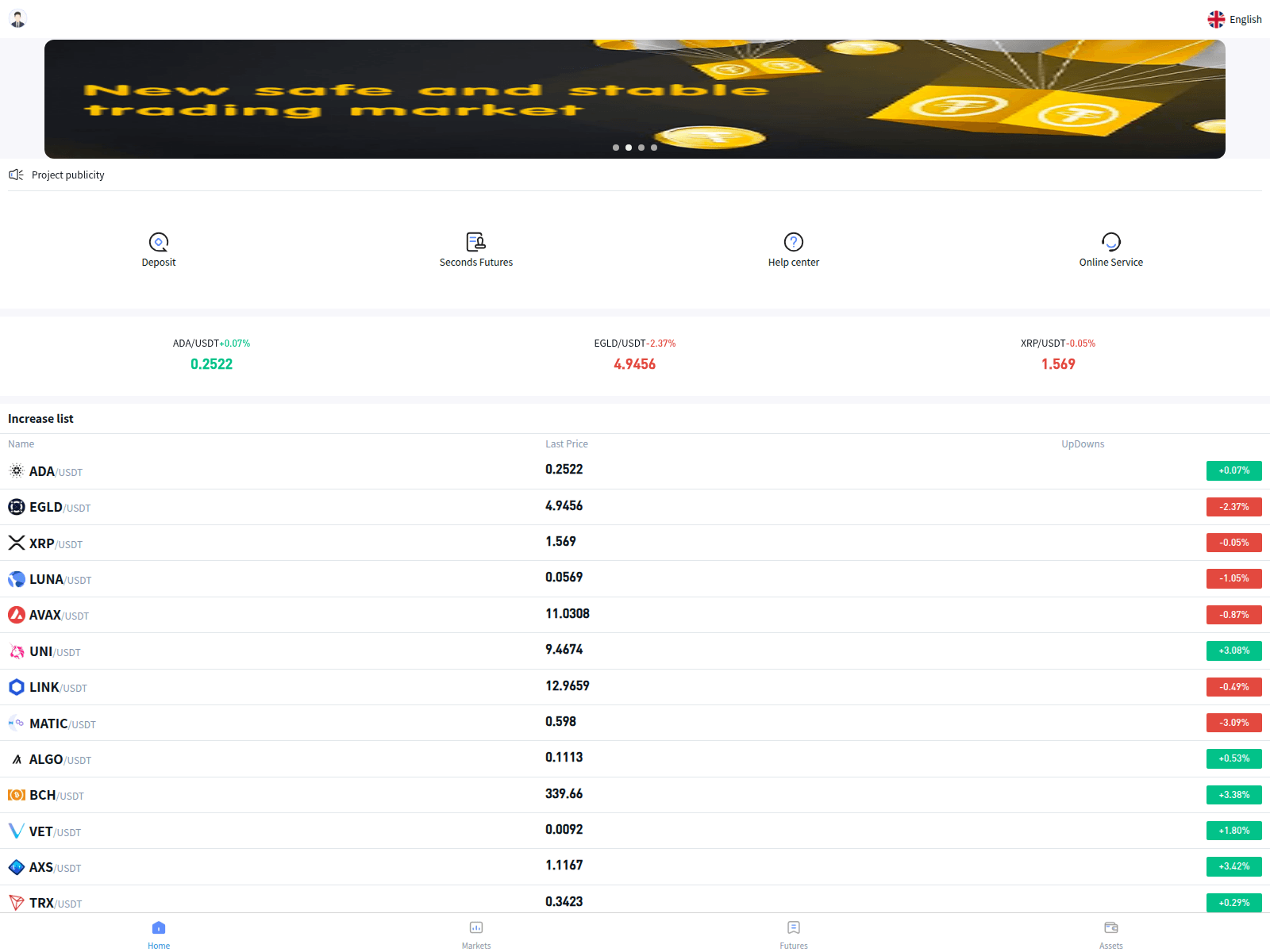 Screenshot of coinbits.sbs