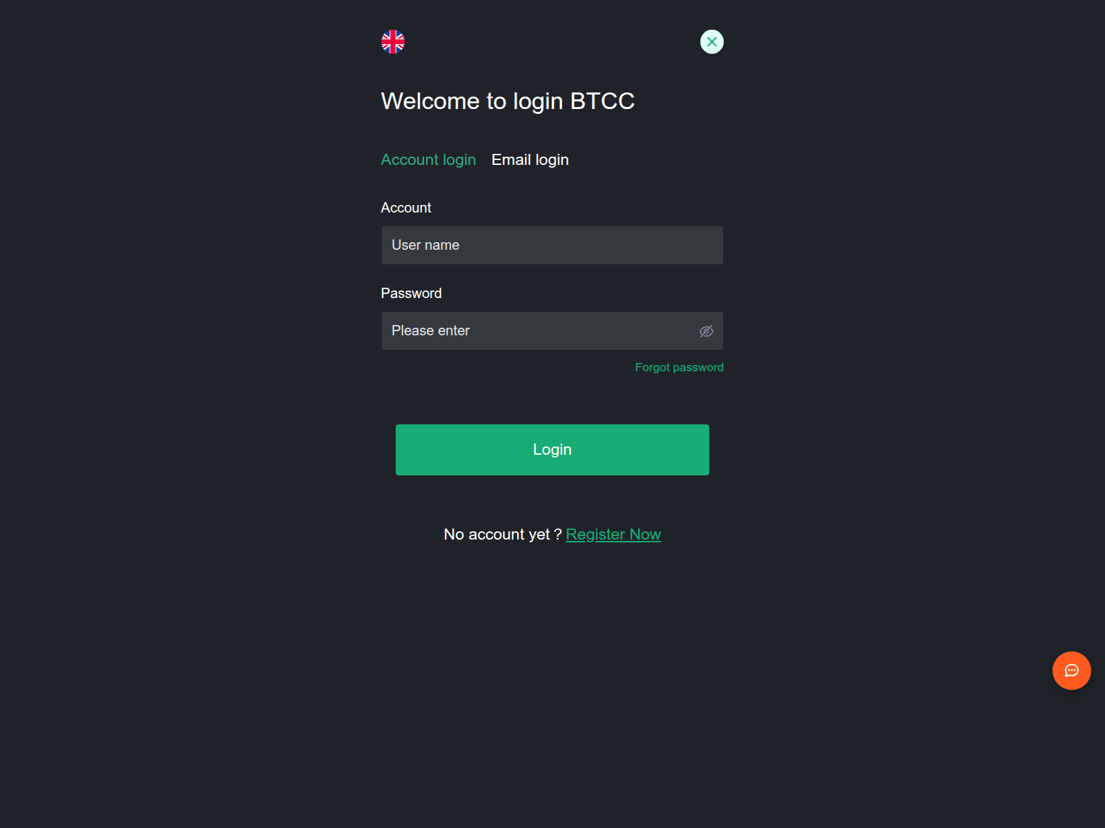 Screenshot of btcc3904.com