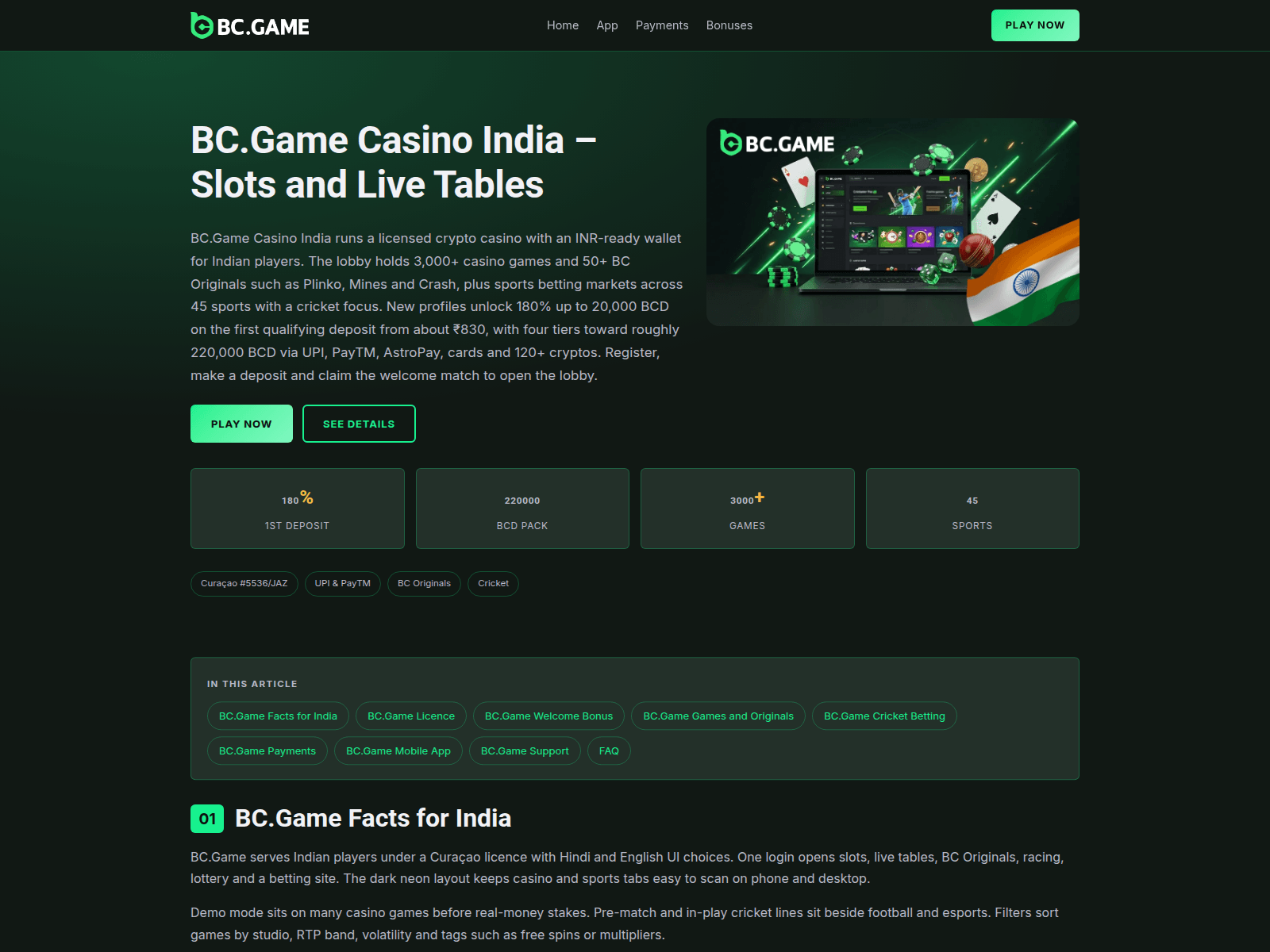 Screenshot of bc-game.club