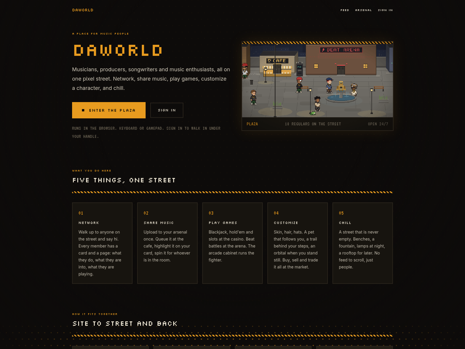 Screenshot of daworld.gg