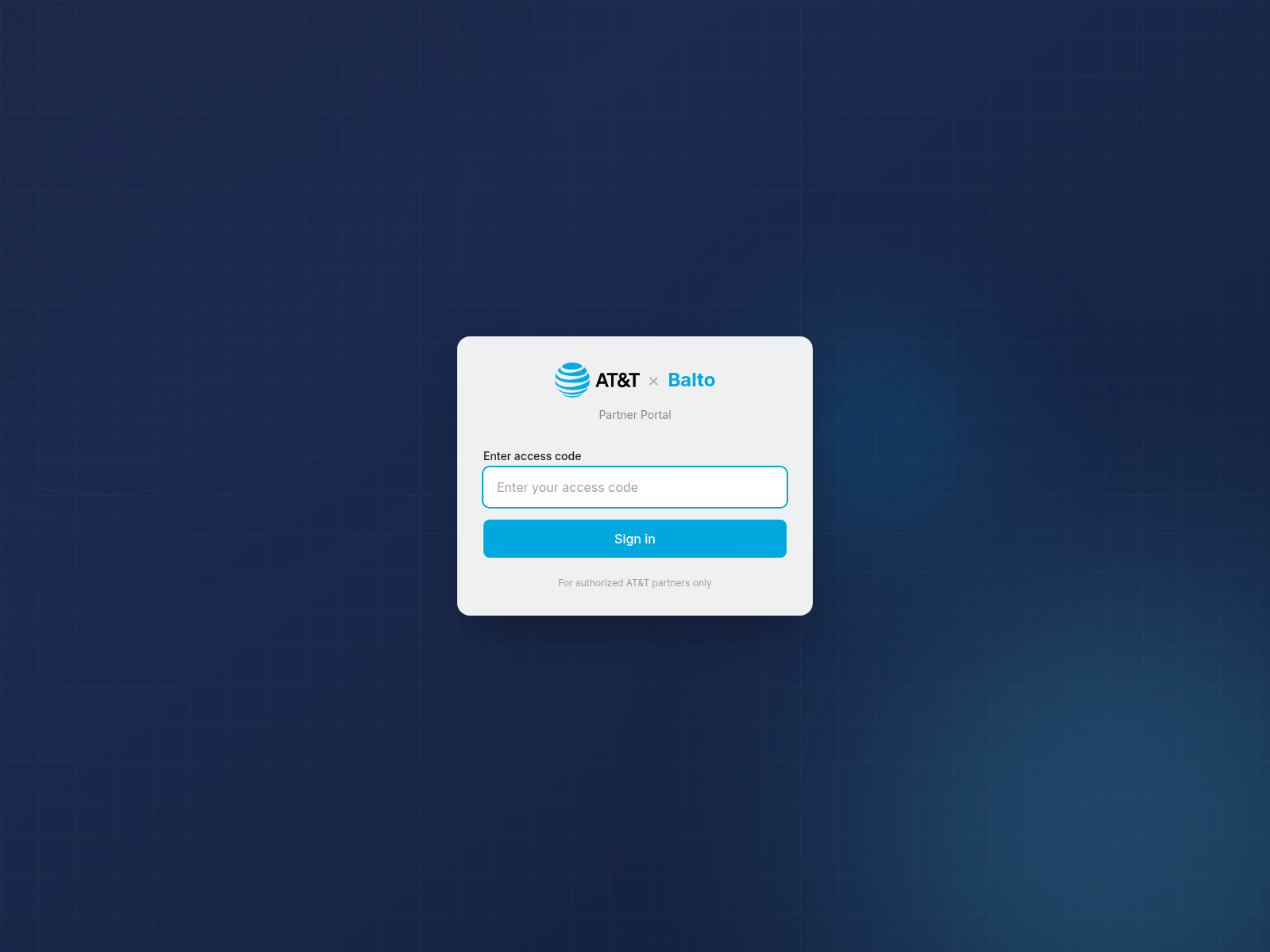 Screenshot of att.balto.ai