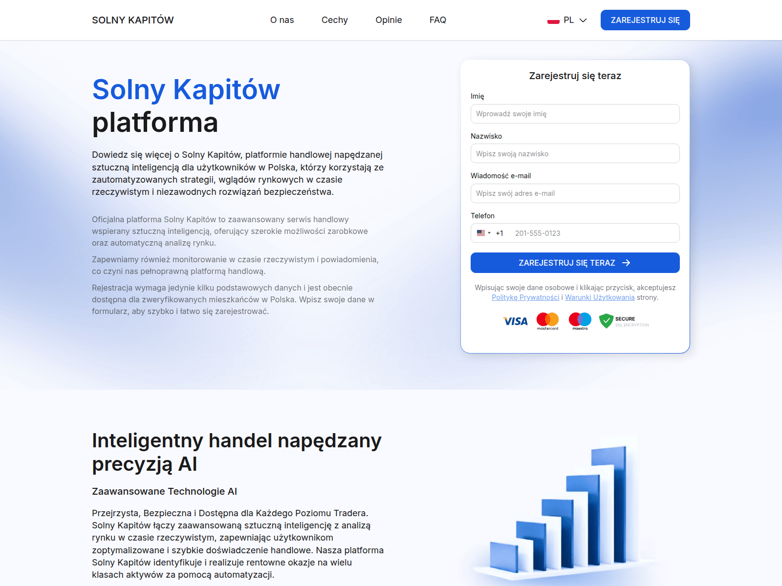 Screenshot of solny-kapitow.com