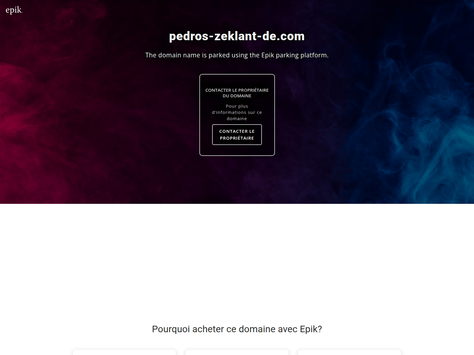 Screenshot of pedros-zeklant-de.com