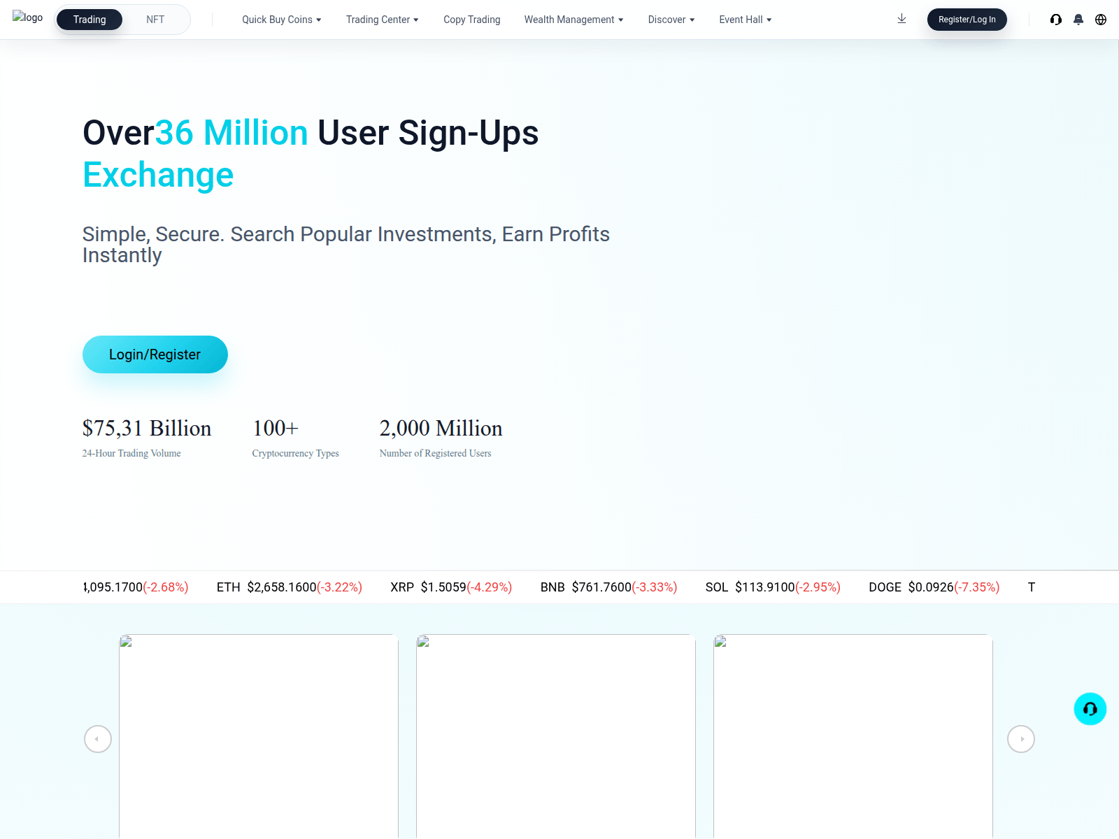 Screenshot of worldwsebit.com