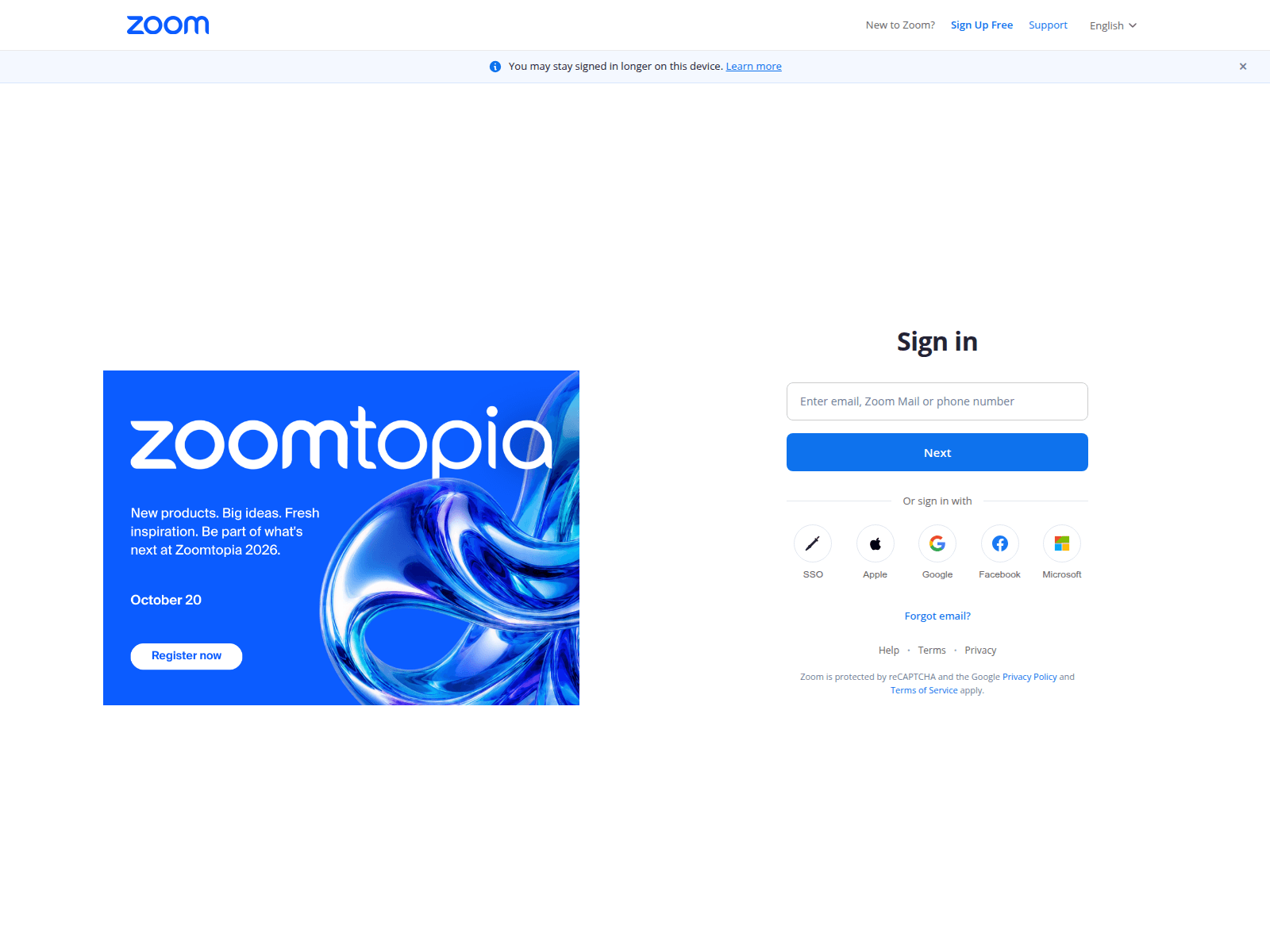 Screenshot of join-onlinemeeting.com