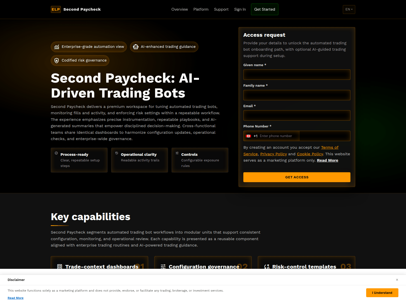 Screenshot of secondpaycheck.shop
