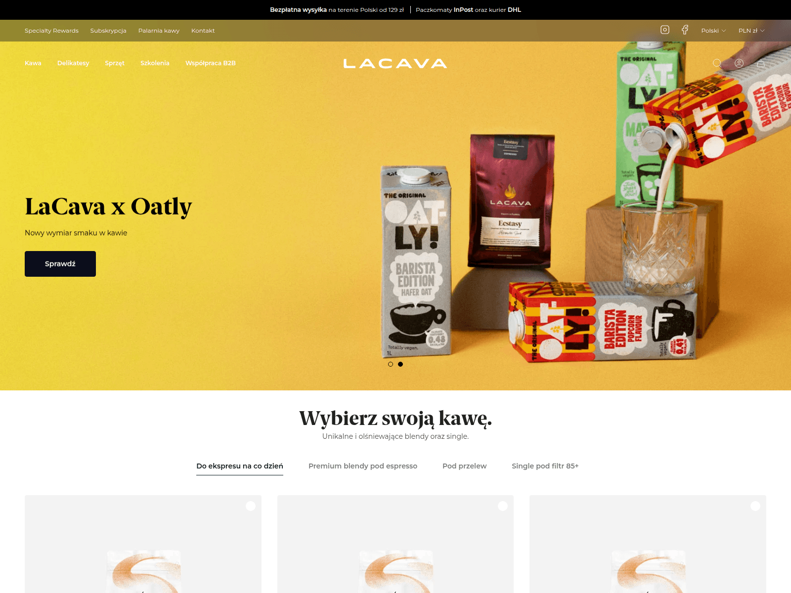 Screenshot of lacava.live