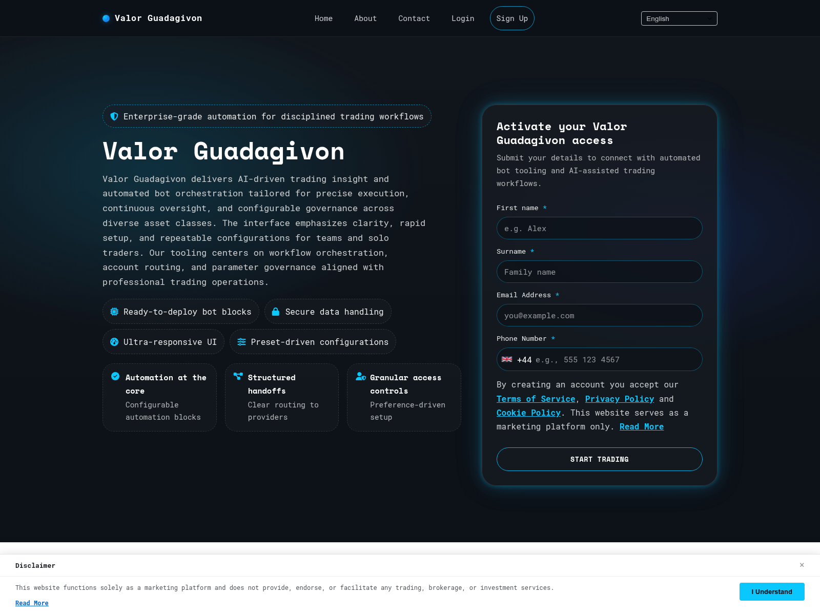 Screenshot of valorguadagivon-system.com
